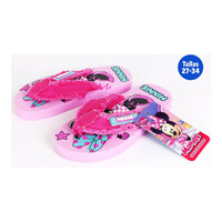 CHANCLAS VERANO PARA NIÑA MINNIE ROSA TALLA 29