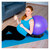 Ballschale für Gymnastikbälle Ball Schale Stapelhilfe Gymnastikball Sitzball, Schwarz