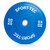 Hantelscheibe Olympia Bumper Plate, 50 mm, 20 kg, blau, Blau
