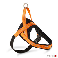 Soft & Safe Geschirr orange/schwarz Gr.-1