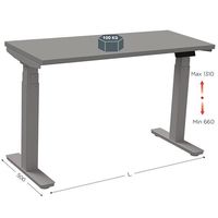 QUALIPOST 620 ERGO électrique l 1200 x P 500 x H 6