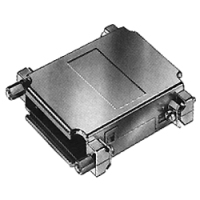 Produktfoto: D-Sub-Adapter-Leergehäuse 25-pol. Kunstsotff metallisiert