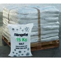 White de-icing salt 15kg bags - 72 x 15kg bags