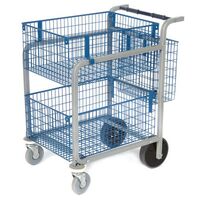 Large stock picking trolley