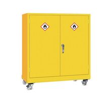 COSHH Mobile hazardous substance storage cabinets