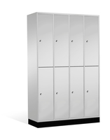 C+P Szafa dwupoziomowa Intro, 4 przedziały, H1950B1220T490 mm