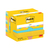 Blocco Post it® Super Sticky - 653-BEA - 38 x 51 mm - 100 fogli - colori Beachside - Post-it® - conf. 12 pezzi