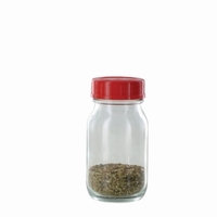 Weithalsflaschen Glas klar Verschluss PTFE-kaschiert | Nennvolumen: 100 ml