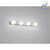 LED Wandleuchte LIS LED Badleuchte, 4-flammig, IP44, chrom