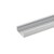 Aufbauprofil FLACH 12 - für LED Strips bis 1.23cm Breite, zur Wand- und Deckenmontage, Länge 100cm