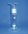 100ml Bottiglie di lavaggio per gas vetro Borosilicato 3.3