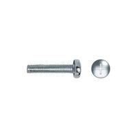 CELO 96257985 Tornillo rosca métrica cabeza alomada impronta PHILIPS DIN 7985 6x25 mm cincado (Envase 250 ud)