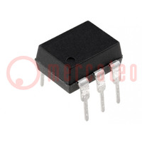 Optocoupler; THT; Ch: 1; OUT: transistor; 80V; DIP6
