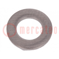 Washer; round; M5; D=10mm; h=1mm; acid resistant steel A4