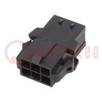 Conector: conducto-conducto; Mini-Fit Sigma; enchufe; macho