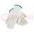 Rękawice ochronne; ESD; XL; Właściwości: rozpraszające; poliamid