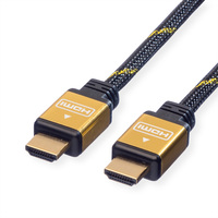ROLINE GOLD Câble HDMI High Speed avec Ethernet, M-M, 3 m