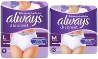 always discreet Inkontinenz-Höschen Pants Plus, Größe: L (6430636)