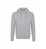 HAKRO Kapuzen-Sweatshirt Premium #601 Gr. L ash meliert