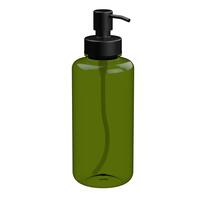 Artikelbild Soap dispenser "Deluxe" 1.0 l, transparent, transparent-green/black
