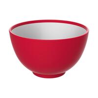 Artikelbild Cereal bowl "2 Colour" matt, standard-red/white