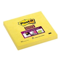 POST-IT 654-S NOTES REPOSITIONNABLES, JAUNE, 76 X 76 MM 654-S6