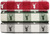 Tischdecke Vandans; 130x130 cm (BxL); grau/weiß; quadratisch