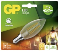 GP Lighting Filament Kaars E14 D 5W (40W) dimbaar 470 lm GP078166