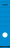 Ordnerrückenschild, sk, lang/breit, 60 x 290 mm, blau, Polybeutel mit 10 Stück
