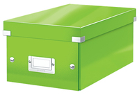 Leitz Click & Store WOW optical disc storage box 40 discs Green Hardboard
