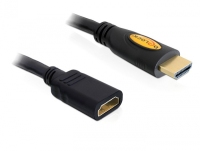 DeLOCK 5m HDMI kabel HDMI HDMI Typu A (Standard) Czarny