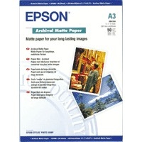 Epson A3 Archival Matte Paper carta fotografica