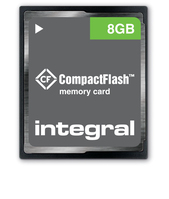 Integral 8GB COMPACT FLASH MEMORY CARD CF 100X TRANSFER