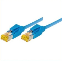 Tecline 30m Cat.6A Netzwerkkabel Blau Cat6a S/FTP (S-STP)