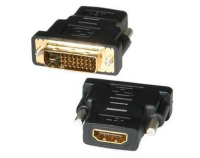 Nilox CR0O12033116 adattatore per inversione del genere dei cavi DVI-D HDMI Nero