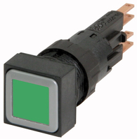 Eaton Q25LTR-GN/WB interruptor eléctrico Interruptor pulsador Negro, Verde