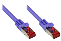 Alcasa 15m Cat6 S/FTP netwerkkabel Violet S/FTP (S-STP)