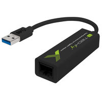 Techly IDATA USB-ETGIGA3T2 carte réseau Ethernet 1000 Mbit/s