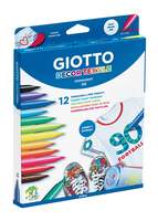 Giotto Decor Textile Assorted colours 12 pc(s)