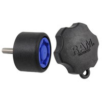 RAM Mounts Pin-Lock 6-Pin Security Knob for D & E Size Socket Arms