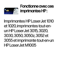 HP 12A toner LaserJet noir authentique