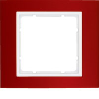 Hager 10113022 Wandplatte/Schalterabdeckung Rot