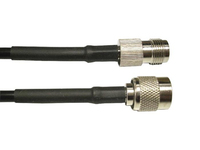 Ventev 195-01-02-P10 coaxial cable 3 m RPTNC Black
