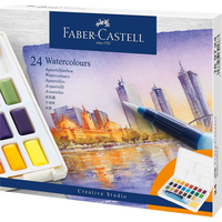 Faber-Castell 169724 watergedragen verf Multi Kleurenpalet 24 stuk(s)