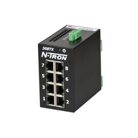 Red Lion 308TX netwerk-switch Unmanaged Fast Ethernet (10/100) Zwart