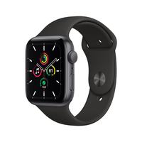 Apple Watch SE OLED 44 mm Digital 368 x 448 pixels Touchscreen Grey Wi-Fi GPS (satellite)