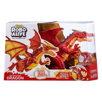 ZURU Robo Alive Ferocious Roaring Dragon Battery-powered Robotic Toy