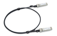 Lancom Systems SFP-DAC25-1m (Bulk 8) InfiniBand/fibre optic cable SFP28 Fekete, Acél