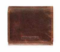 Maverick MAV-TO-060-03 Geldbörse, Kartenetui/Reisedokumentenhülle Briefttasche Braun Leder