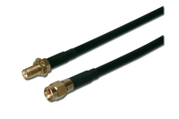 ASSMANN Electronic CFD200 1m cable coaxial RP SMA Negro